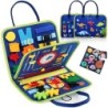 Tabla ocupată Montessori pentru copii cu vârsta cuprinsă între 1-3 ani Jucării educative senzoriale ocupate Jucării de călătorie
