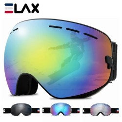 ELAX BRAND NEW Ochelari de schi anti-aburire cu straturi duble
