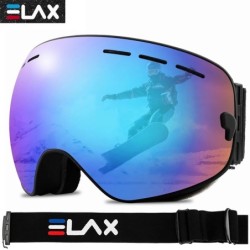 ELAX BRAND NEW Ochelari de schi anti-aburire cu straturi duble
