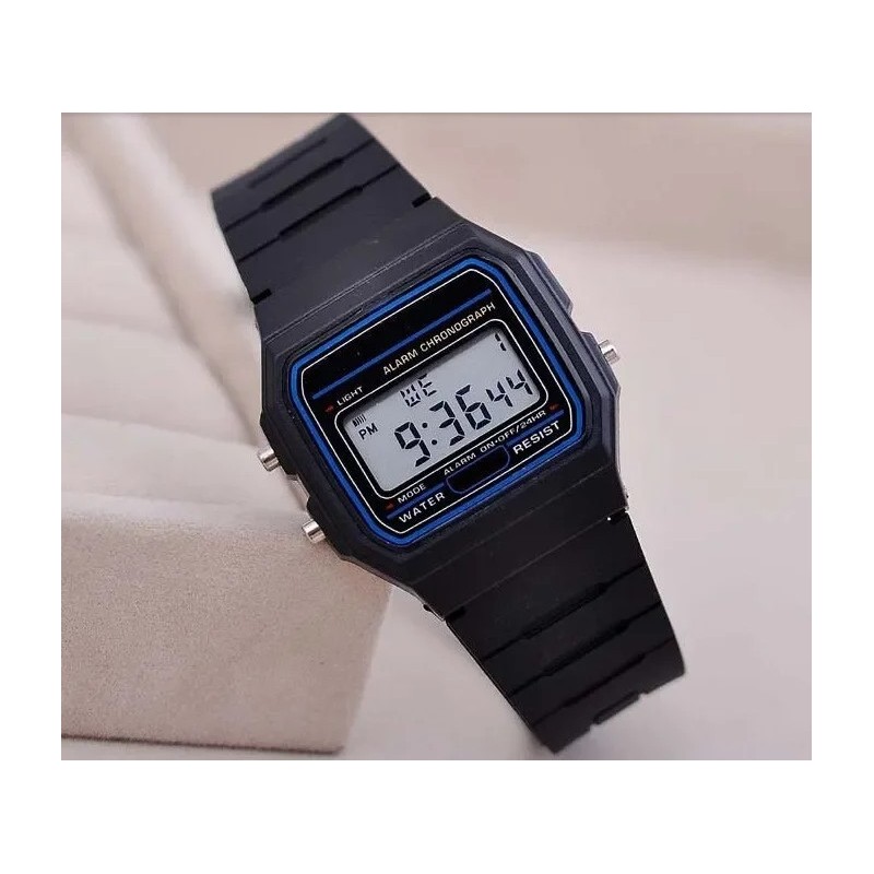 Ceasuri digitale sport cu LED pentru bărbați Ceas electronic cu cadran pătrat și simplu, cu bandă din silicon Ceasuri digitale sport cu LED pentru bărbați Ceas electronic cu cadran pătrat și simplu, cu bandă din silicon