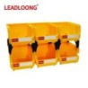 LEADLOONG V1 Coș de depozitare 6/24 buc 13,5 x 10,5 x 7,6 cm/5 x 4 x 3 inci Raft de sine stătător cu etaje pentru container stiv