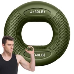 Inel de prindere pentru degete din silicon, inel de întărire musculară de mână, antrenor pentru degete pentru încheietura mâinii
