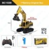 ZWN 2.4G Telecomanda Excavator Basculantă RC Model Mașină Jucărie Profesional Aliaj Plastic Simulare Vehicul de construcție pent