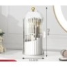 Suport perie de machiaj rotativ 360° cu capac Organizator cosmetic de lux Ruj pentru sprâncene Suport creion Cutie de depozitare