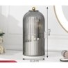 Suport perie de machiaj rotativ 360° cu capac Organizator cosmetic de lux Ruj pentru sprâncene Suport creion Cutie de depozitare