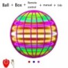 Flying Ball Boomerang Flyorb Magic cu lumini LED Drone Hover Ball Fly Nova Orb Flying Spinner Fidget Jucării Cadou pentru copii
