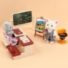 1:12 Casă de păpuși Koala în miniatură Simulare pentru sala de clasă Accesorii pentru scenă Instrument de desen Mobilier în mini