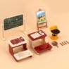 1:12 Casă de păpuși Koala în miniatură Simulare pentru sala de clasă Accesorii pentru scenă Instrument de desen Mobilier în mini