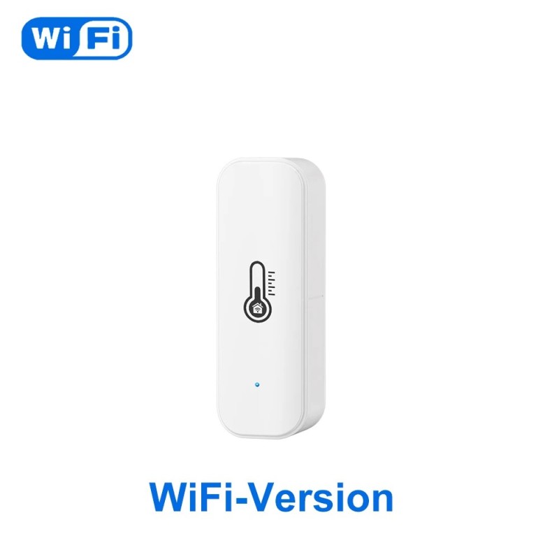 Tuya Smart WiFi Zigbee Senzor de temperatură și umiditate Termometru de interior Monitorizarea higrometrului funcționează cu Ale