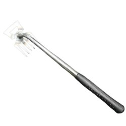 Lopată de curățare a buruienilor din metal, 30 cm, lopată de curățare din oțel inoxidabil pentru mușchi, lopată multifuncțională