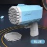 Pistol cu bule poroase portabil cu 40 de găuri/joc de nuntă/jucărie cu bule de exterior (fără apă cu bule)