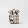 Rucsac de modă cu desene animate Disney Mickey Mouse Geantă de școală din pânză Minnie pentru femei Rucsac de capacitate mare Mo