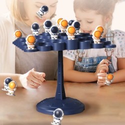Copii Balance Tree Joc de masă Astronauți Broasca Balance Board Petrecere de masă Joc interactiv părinte-copil amuzant Bloc de c