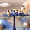 Copii Balance Tree Joc de masă Astronauți Broasca Balance Board Petrecere de masă Joc interactiv părinte-copil amuzant Bloc de c
