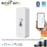Senzor inteligent de temperatură umiditate Tuya Mini 2023 Nou actualizare APP compatibilă cu Bluetooth Telecomandă Termometru Hi