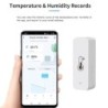 Senzor inteligent de temperatură umiditate Tuya Mini 2023 Nou actualizare APP compatibilă cu Bluetooth Telecomandă Termometru Hi