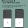 Senzor inteligent de temperatură umiditate Tuya Mini 2023 Nou actualizare APP compatibilă cu Bluetooth Telecomandă Termometru Hi