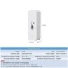 Senzor inteligent de temperatură umiditate Tuya Mini 2023 Nou actualizare APP compatibilă cu Bluetooth Telecomandă Termometru Hi
