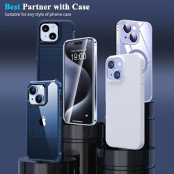 4 buc. Sticlă securizată pentru iPhone 16 15 14 13 12 11 Pro Max Protector de ecran pentru iPhone 7 8 Plus X XS Max XR Film de p