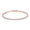 Bijuterii din argint 925 de la 16 cm la 19 cm Brățară de tenis 2 mm Zirconiu Cadou de aniversare Brățară din argint sterling aut