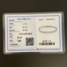 S925 Brățară din argint Sterling Zirconiu Minge de tenis Moda Femei Bijuterii de nuntă de logodnă simplă 4mm 16-20cm