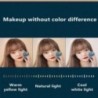 Noua husă pentru cosmetice iluminată cu LED cu oglindă, impermeabilă, din piele PU. Genți portabile de depozitare pentru machiaj