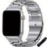 Bratara din otel inoxidabil pentru curea Apple Watch 49mm 45mm 41mm 44mm 40mm 42mm 46mm Banda metalica iWatch Ultra Series 9 10 