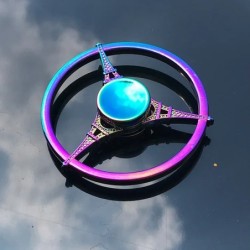 Rainbow Fidget Spinner din metal Spinner colorate pentru degete Spinner de mână de mare viteză Jucării Fidget pentru ameliorarea