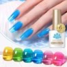 BORN PRETTY 7ml 6 buc. Soda Ice Jelly Gel Oja Set Culoare superba acoperire completa Lac semi-permanent Soak Off Gel UV