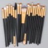 Set de pensule de machiaj 20 buc Pensule pentru fard de ochi Set complet Pensule pentru corector pentru machiaj pentru frumusețe