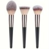 Set de pensule de machiaj 3-20 bucăți, moale, pufoase, fard de pleoape, fond de ten, corector, perie pentru fard de obraz Kabuki