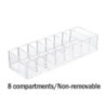 Cutie de depozitare pentru cosmetice acrilice transparentă Suport de machiaj Organizator de bijuterii pentru machiaj pentru acas