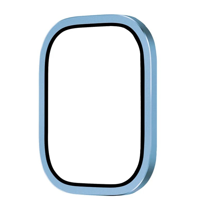 Sticlă temperată 9H + cadru titan pentru Apple Watch Ultra 2/1 Protector de ecran Protector de sticlă ușoară de 49 mm pentru iWa