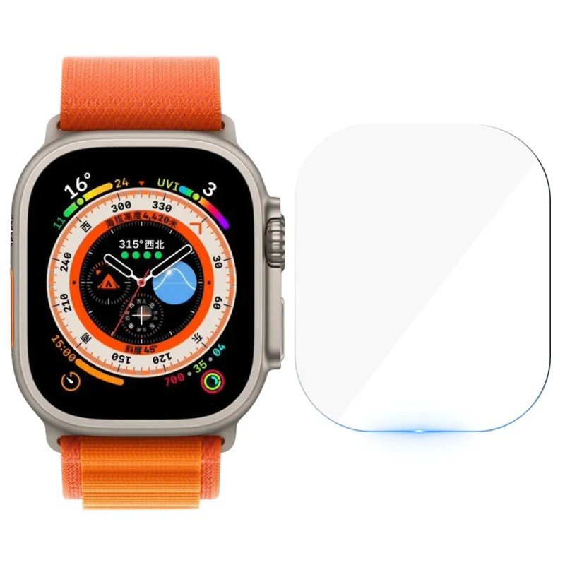 Sticla securizata pentru Apple Watch Ultra 49mm Protector de ecran Anti-zgarieturi pentru Apple Watch Ultra 2 Smartwatch