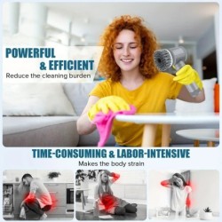 Scrubber electric Spin Scrubber fără fir cu 6 capete de perie înlocuibile Perie de curățare electrică Instrumente de curățare