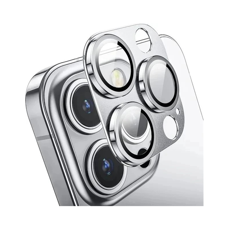 Sticlă de protecție metalică a obiectivului camerei pentru iPhone 16 15 14 13 Pro Max Mini Funda pentru lentile pentru iPhone 16