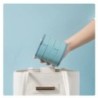 1 buc Suport pentru bijuterii albastru/roz Tavă de afișare Cutie de depozitare bijuterii Suport rotativ din plastic cu mai multe