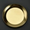 Tavă de depozitare bijuterii europene din oțel inoxidabil pentru depozitare cosmetică din metal, prăjitură ovală, tavă pentru de
