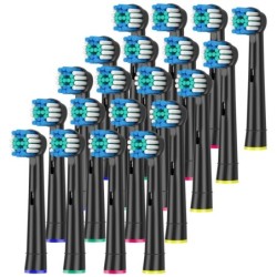 Cap de periuță de dinți compatibil cu periuța de dinți electrică Oral b Braun, capete de periuță de schimb de precizie pentru Pr