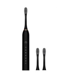 Periuță de dinți electrică sonică pentru adulți IPX7 Cap de perie DuPont rezistent la apă, reîncărcabilă prin USB Curățare de în