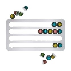 Suport pentru capsule de cafea Nespresso Suport rotativ turn pentru capsule de cafea Rafturi rotative de depozitare pentru capsu
