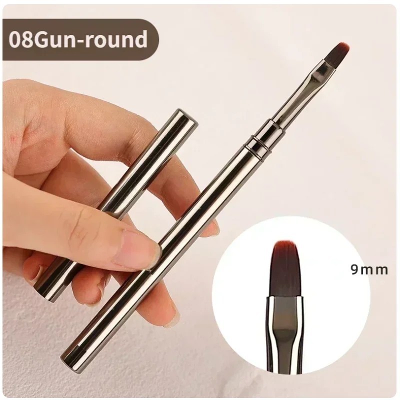 Lipici pentru unghii Pix pentru fototerapie Pen gel perie UV Pen acrilic Nail Art Pictură Desen Liner Pensule Manichiură Profess