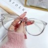 Ochelari de lectură cu cadru mare anti-lumină albastră pentru ochelari, stil proaspăt și simplu
