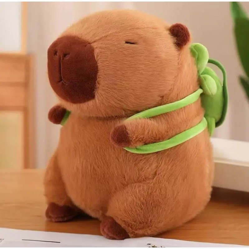 Simulare Cartofi prăjiți Capybara Jucărie de pluș Păpușă de pânză Păpușă drăguță Capibara Anime Jucărie pufoasă Papusa de pluș C