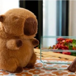 Simulare Cartofi prăjiți Capybara Jucărie de pluș Păpușă de pânză Păpușă drăguță Capibara Anime Jucărie pufoasă Papusa de pluș C