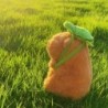 Simulare Cartofi prăjiți Capybara Jucărie de pluș Păpușă de pânză Păpușă drăguță Capibara Anime Jucărie pufoasă Papusa de pluș C