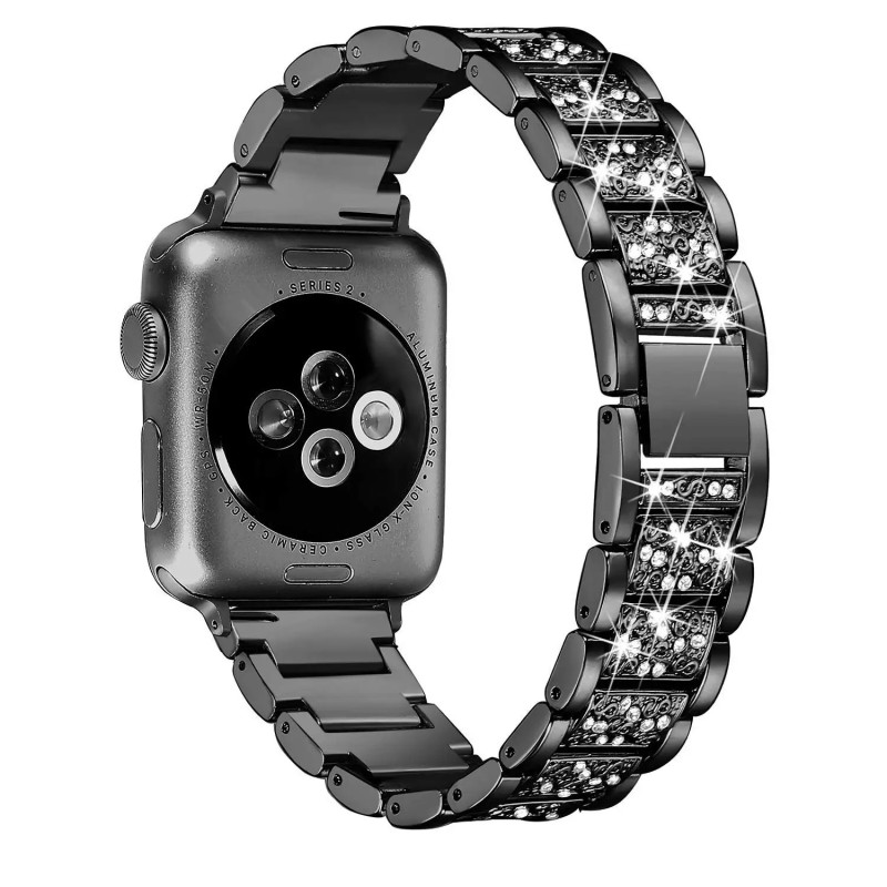Curea Bling Diamond pentru Apple Watch Ultra 2 49mm Band 46mm 40mm 45mm 44mm 41mm 42mm pentru Iwatch Series 10 9 8 7 6 Bratara f