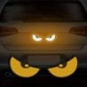 2 bucăți/Set de autocolante reflectorizante pentru mașină - Îmbunătățiți vizibilitatea și siguranța vehiculului dvs. cu autocola