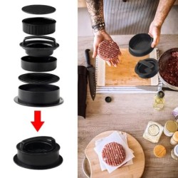 Presă pentru hamburgeri din ABS Presă pentru plăcinte cu carne Mașină de fabricat pentru burgeri umplute cu căptușeală de hârtie