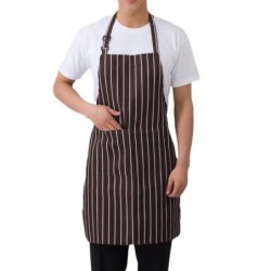 Șorț de bucătărie Bucătar șorț șorț cu 2 buzunare Șorț fără mâneci pentru catering Bărbați Femeie Șorț cu imprimare pentru ospăt